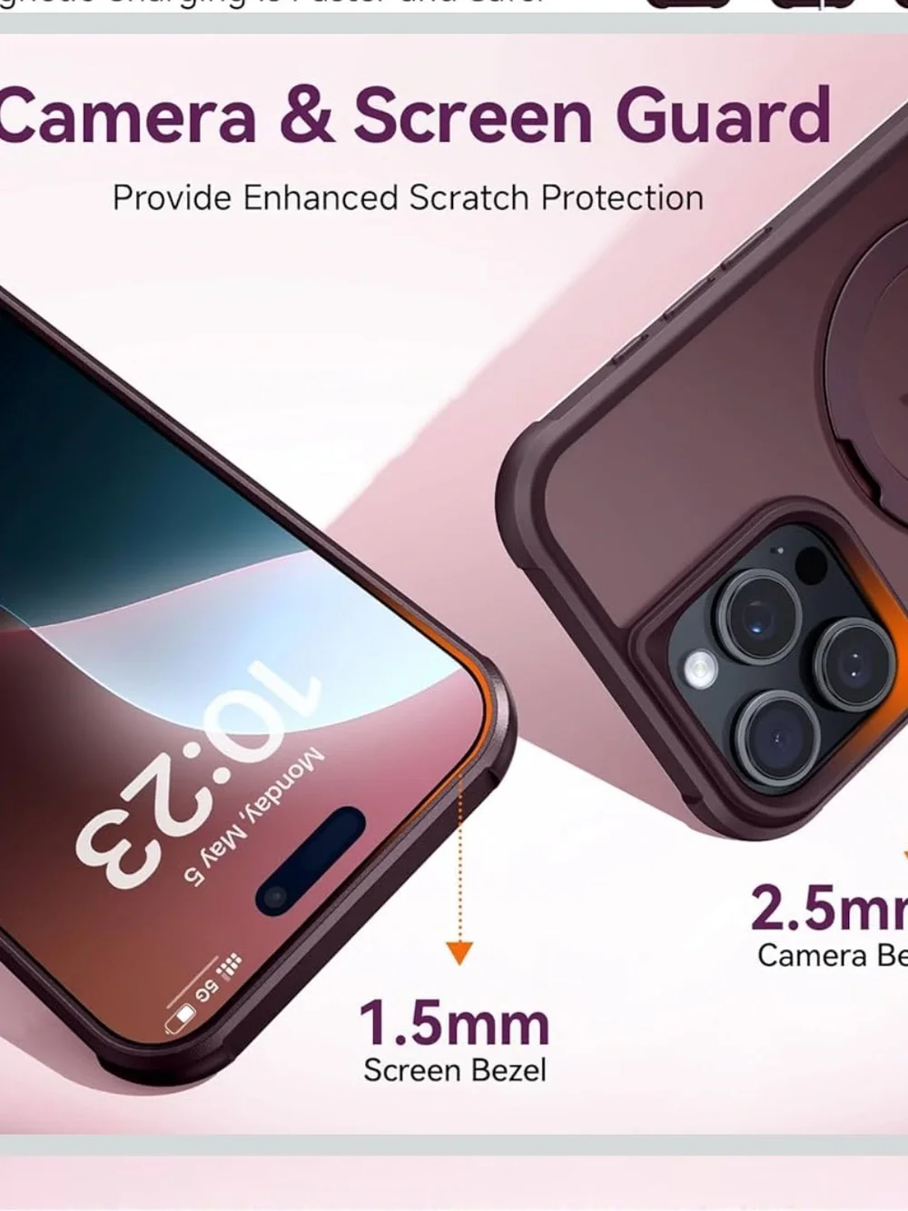 360 Spin Magnetic Stand (Pro-Version) for iPhone 16 Pro Case